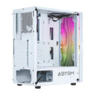 El triángulo frontal retroiluminado, conformado por múltiples rombos de colores, le da una apariencia supra-sensorial y única. La caja ATX DANUBE KOLPA White es una caja de gran formato que ofrece un interior versátil, con características de gama alta como un amplio espacio para albergar refrigeraciones líquidas, hasta 6 ventiladores y espacio para una tarjeta gráfica de 345 mm: libertad total para múltiples configuraciones y expansiones posteriores. A través del panel lateral, de vidrio templado, tendrás una vista clara de los componentes internos de tu setup.