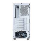 El triángulo frontal retroiluminado, conformado por múltiples rombos de colores, le da una apariencia supra-sensorial y única. La caja ATX DANUBE KOLPA White es una caja de gran formato que ofrece un interior versátil, con características de gama alta como un amplio espacio para albergar refrigeraciones líquidas, hasta 6 ventiladores y espacio para una tarjeta gráfica de 345 mm: libertad total para múltiples configuraciones y expansiones posteriores. A través del panel lateral, de vidrio templado, tendrás una vista clara de los componentes internos de tu setup.