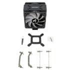 El cooler de CPU Snow IV ARGB es la solución perfecta para mantener tu equipo fresco y silencioso mientras trabajas o juegas. Con un diseño elegante y moderno, este cooler es fácil de instalar y compatible con una amplia variedad de procesadores. Su ventilador de alta eficiencia garantiza un flujo de aire óptimo para mantener tu CPU a una temperatura adecuada, mientras que su funcionamiento silencioso te permite disfrutar de una experiencia de uso sin ruido molesto