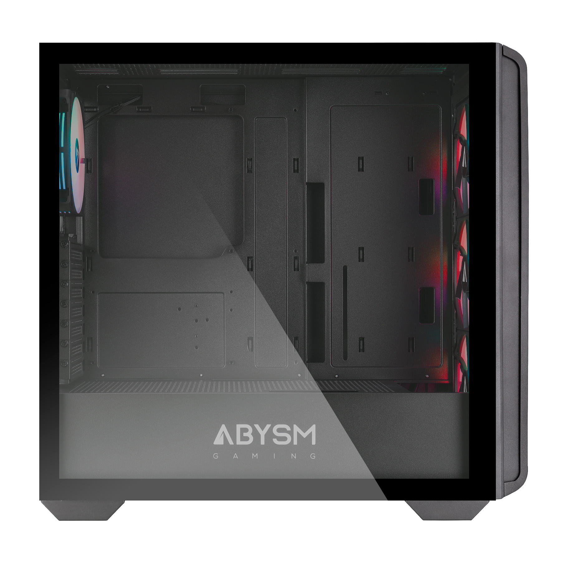 La revolucionaria Caja ATX KAMP BX 300 redefine la experiencia de construcción de PC con sus innovadoras características. Esta caja ofrece un diseño elegante y moderno que combina sobriedad con un toque de color gracias a los cuatro ventiladores ARGB que, al girar, añaden un dinamismo único.