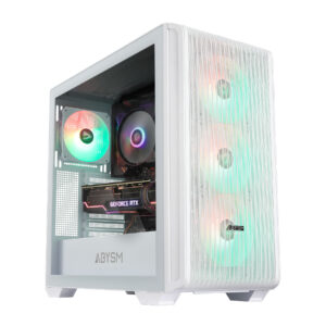La revolucionaria Caja ATX KAMP BX 300 redefine la experiencia de construcción de PC con sus innovadoras características. Esta caja ofrece un diseño elegante y moderno que combina sobriedad con un toque de color gracias a los cuatro ventiladores ARGB que, al girar, añaden un dinamismo único.
