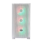 La revolucionaria Caja ATX KAMP BX 300 redefine la experiencia de construcción de PC con sus innovadoras características. Esta caja ofrece un diseño elegante y moderno que combina sobriedad con un toque de color gracias a los cuatro ventiladores ARGB que, al girar, añaden un dinamismo único.