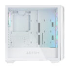La revolucionaria Caja ATX KAMP BX 300 redefine la experiencia de construcción de PC con sus innovadoras características. Esta caja ofrece un diseño elegante y moderno que combina sobriedad con un toque de color gracias a los cuatro ventiladores ARGB que, al girar, añaden un dinamismo único.
