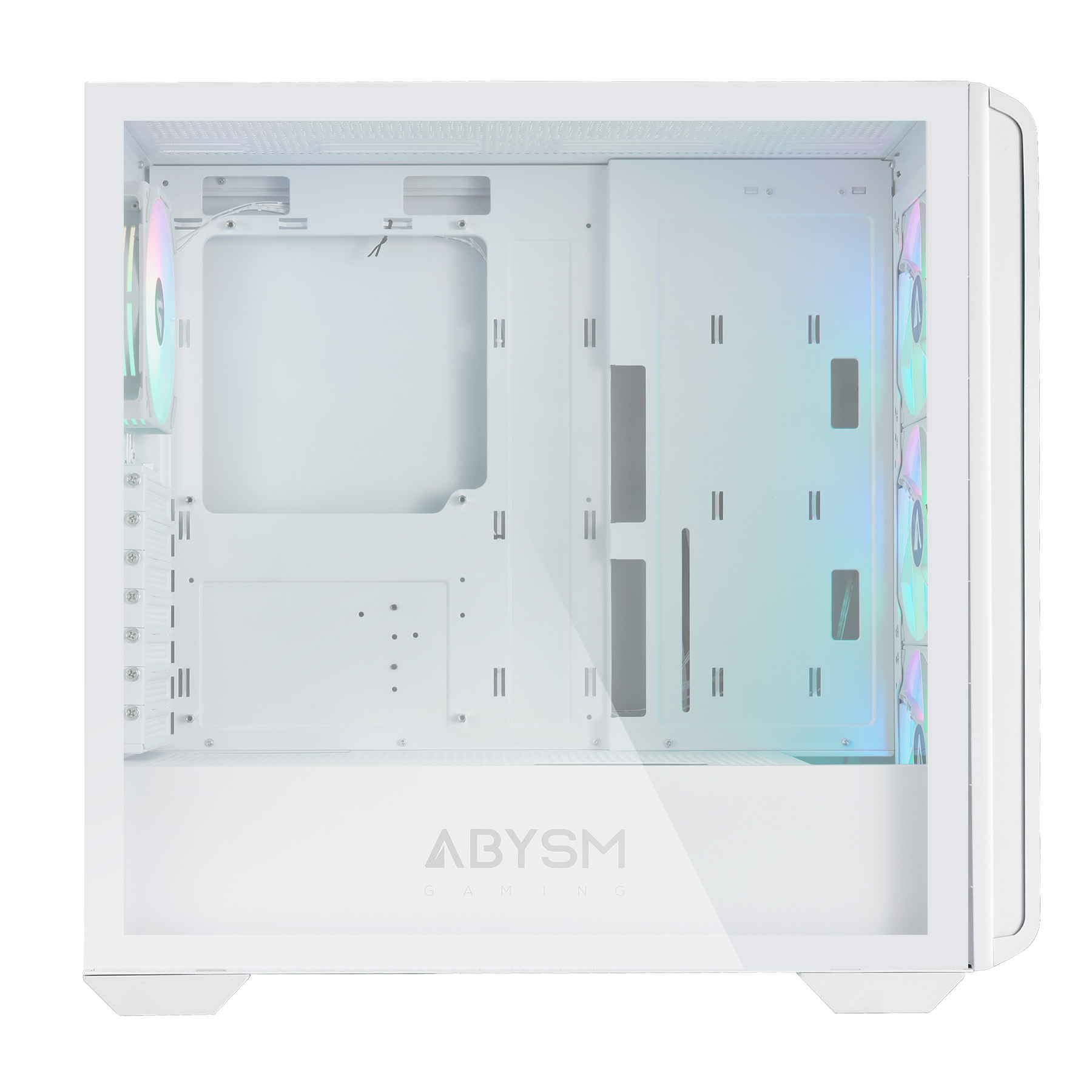 La revolucionaria Caja ATX KAMP BX 300 redefine la experiencia de construcción de PC con sus innovadoras características. Esta caja ofrece un diseño elegante y moderno que combina sobriedad con un toque de color gracias a los cuatro ventiladores ARGB que, al girar, añaden un dinamismo único.