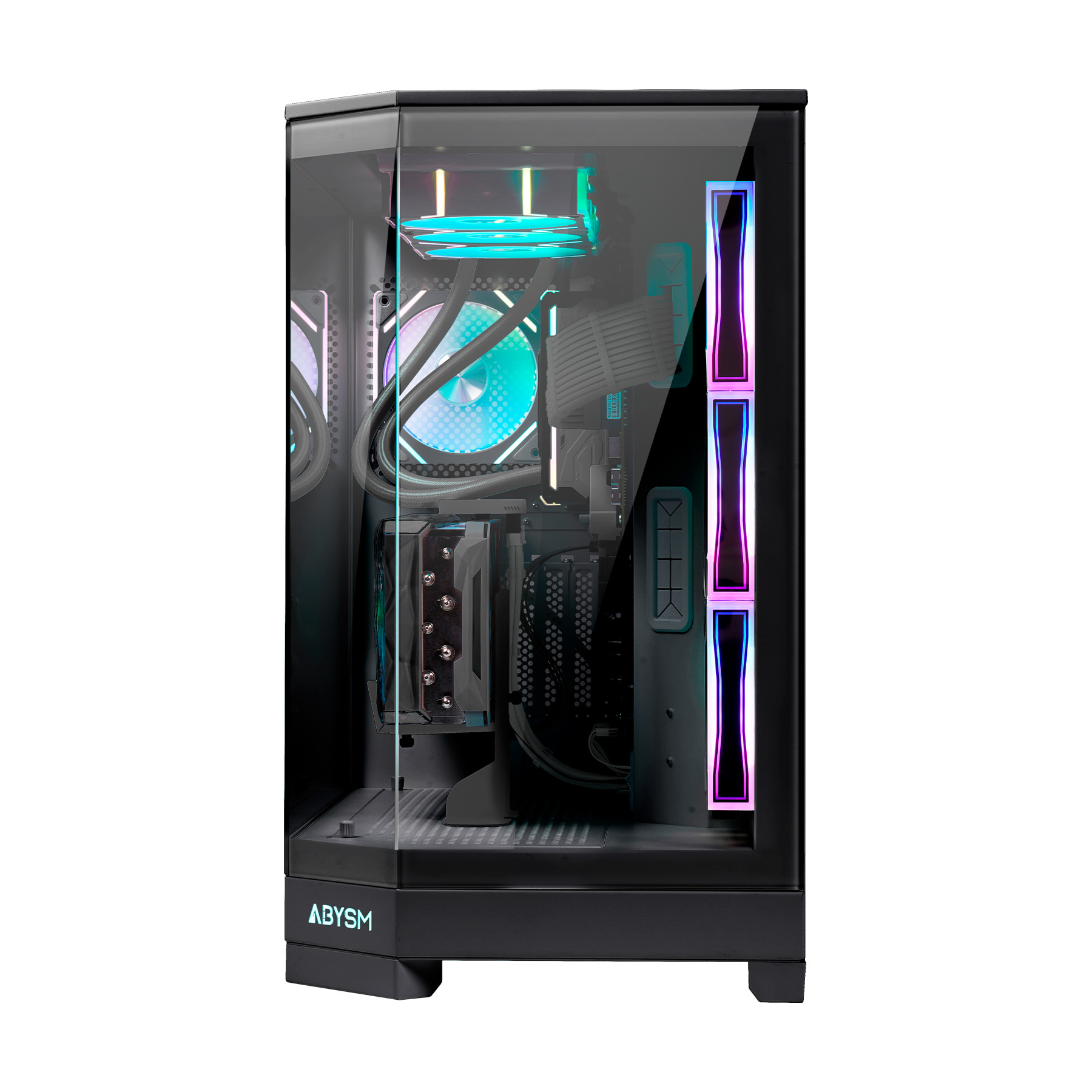 La DANUBE SAVA H600 es una caja gaming de alta calidad que destaca por su amplio espacio interno, perfecto para albergar componentes de alto rendimiento.