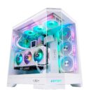 La DANUBE SAVA H600 es una caja gaming de alta calidad que destaca por su amplio espacio interno, perfecto para albergar componentes de alto rendimiento.