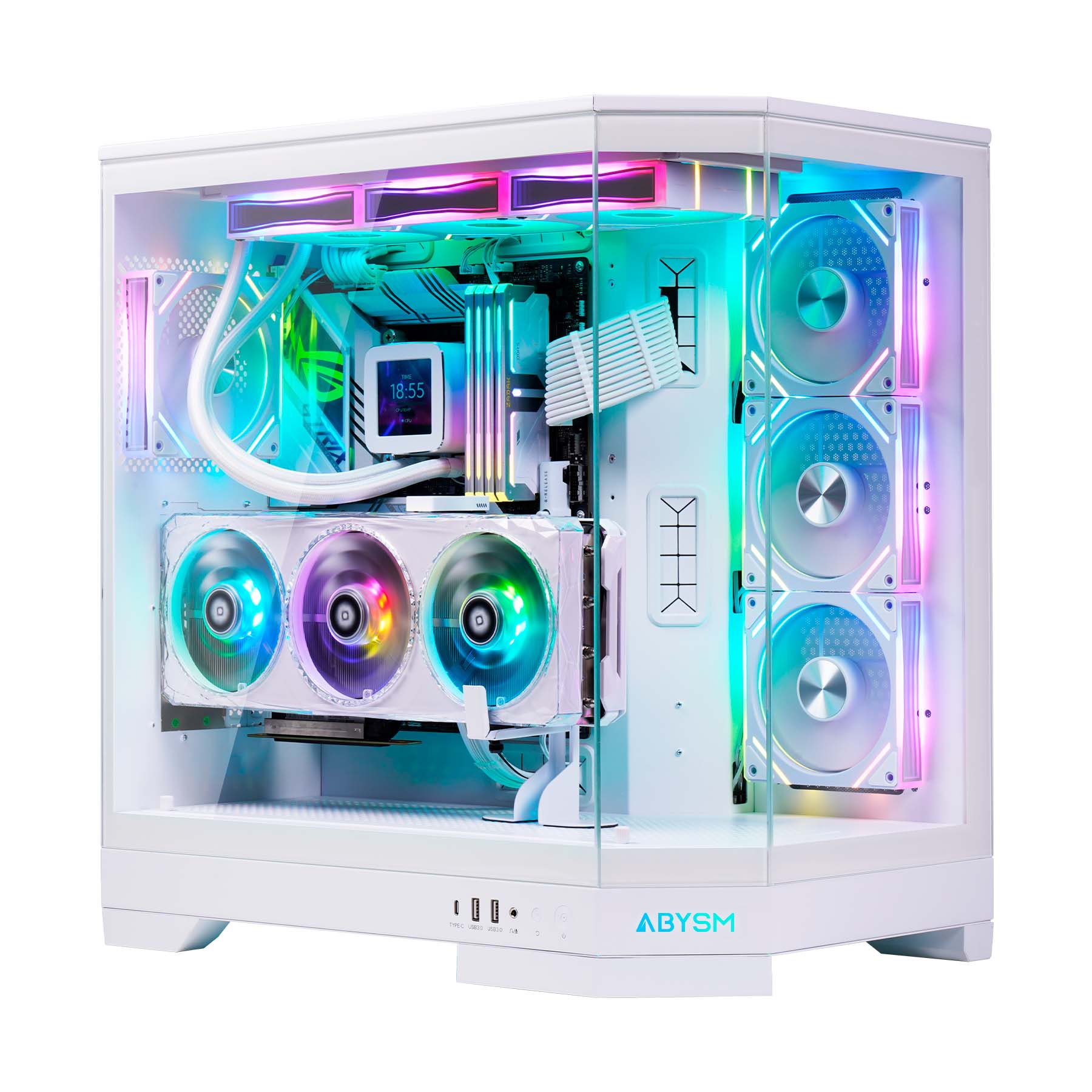 La DANUBE SAVA H600 es una caja gaming de alta calidad que destaca por su amplio espacio interno, perfecto para albergar componentes de alto rendimiento.