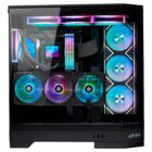 La DANUBE SAVA H600 es una caja gaming de alta calidad que destaca por su amplio espacio interno, perfecto para albergar componentes de alto rendimiento.