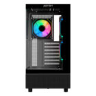La DANUBE SAVA H400 Prime es una caja gaming de alta calidad que destaca por su amplio espacio interno, perfecto para albergar componentes de alto rendimiento. Con capacidad para tarjetas gráficas de hasta 410 mm de longitud y una altura máxima de refrigeración de la CPU de 180 mm, esta caja te brinda la libertad de elegir los componentes más potentes del mercado.