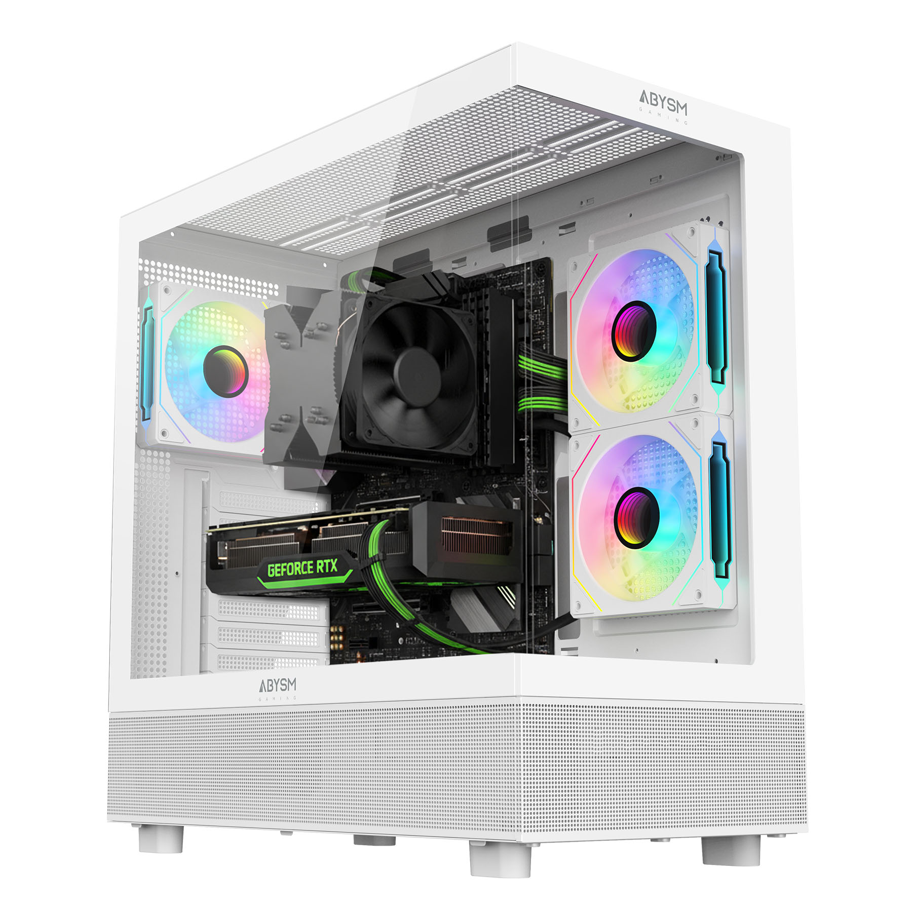ATX-DANUBE-SAVA-H400-White-AB12309-0 La DANUBE SAVA H400 Prime es una caja gaming de alta calidad que destaca por su amplio espacio interno, perfecto para albergar componentes de alto rendimiento. Con capacidad para tarjetas gráficas de hasta 410 mm de longitud y una altura máxima de refrigeración de la CPU de 180 mm, esta caja te brinda la libertad de elegir los componentes más potentes del mercado.