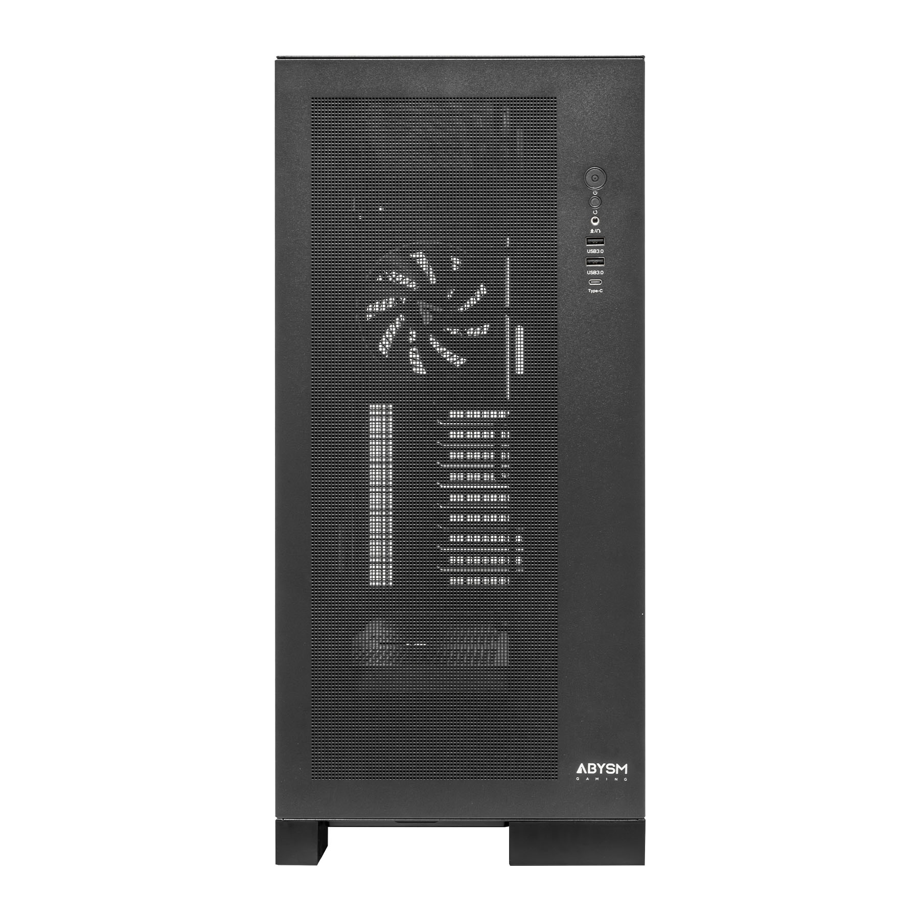 Caja AI Pro 100 preparada para dos GPU y con capacidad para 15 ventiladores y 8 discos.
