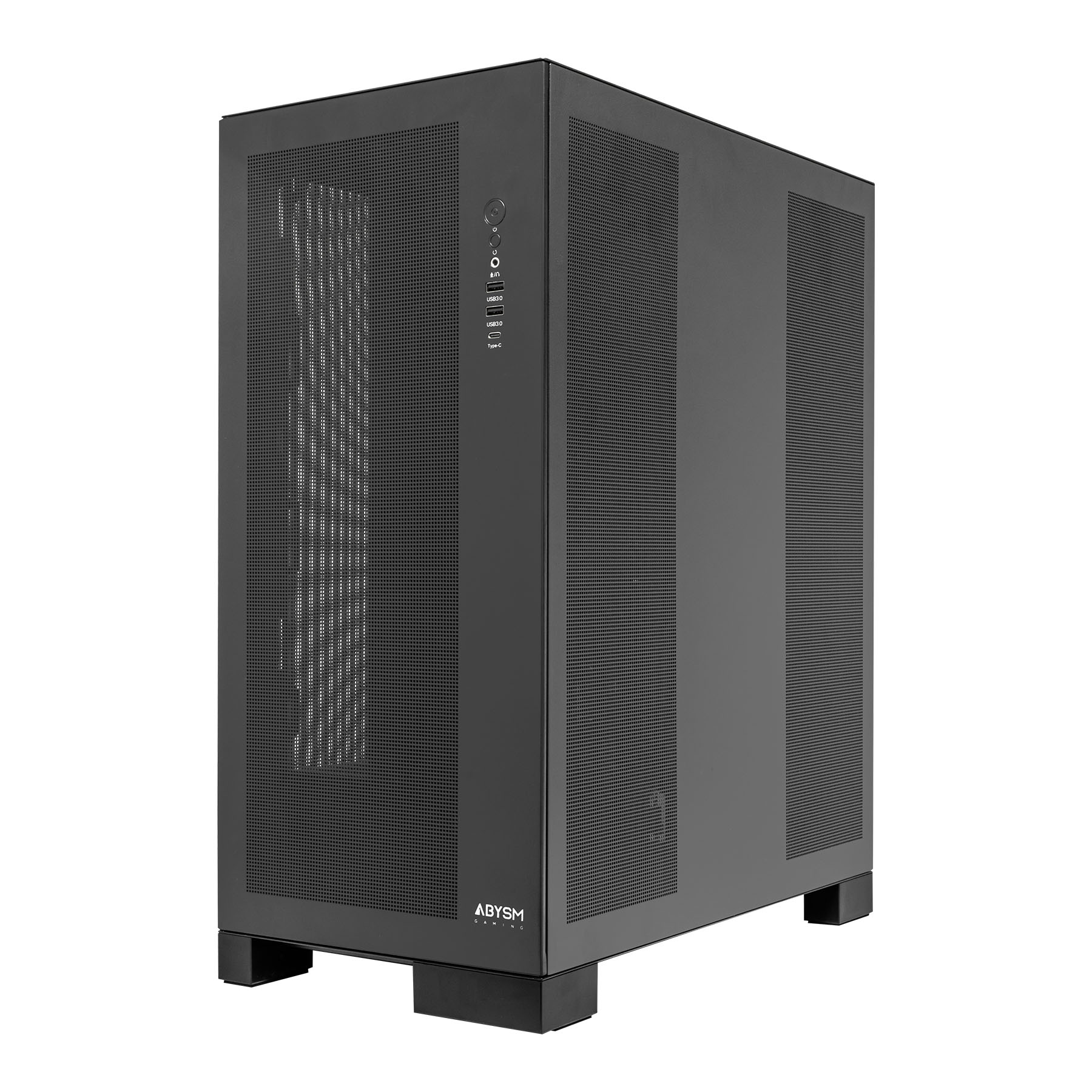 Caja AI Pro 100 preparada para dos GPU y con capacidad para 15 ventiladores y 8 discos.