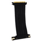 Cable de extensión Riser PCIe 4.0 x16 flexible Negro