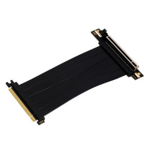 Cable de extensión Riser PCIe 4.0 x16 flexible Negro