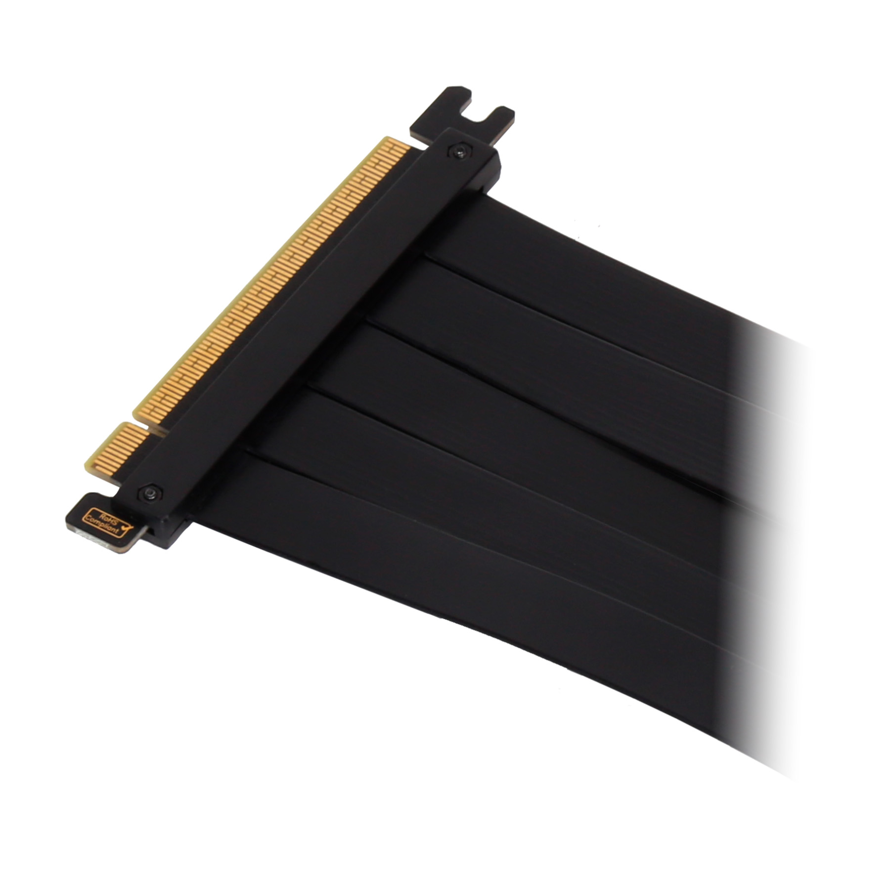 Cable de extensión Riser PCIe 4.0 x16 flexible Negro